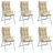 Red Barrel Studio® Highback Chair Cushions Oxford Fabric-1679061546-1679567390
