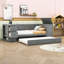 Lit de jour simple avec couchette Azaree-216278032
