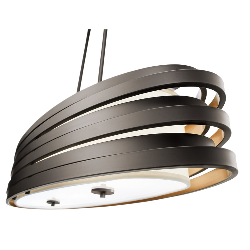 Abdülhalim 3 - Light Kitchen Island Pendant, Olde Bronze