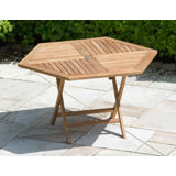 Costin Folding Teak Dining Table