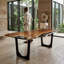 Walnut Wood Dining Table-88128744