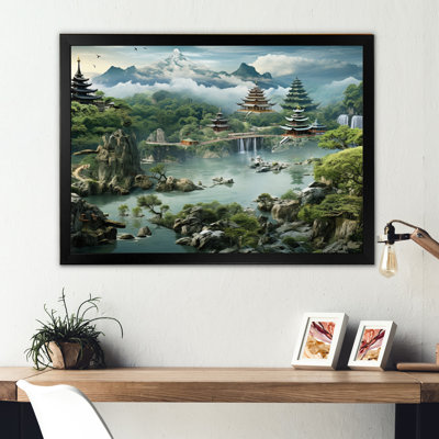 Bekki Asian Art Natures Harmony II, reproduction d'art sur toile