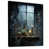 Black Floater Framed