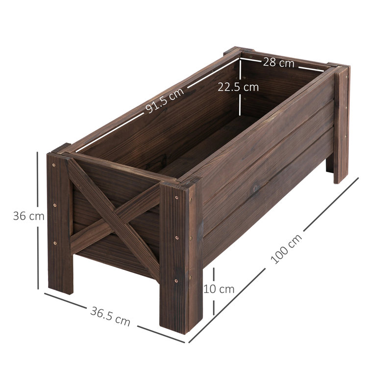 Shropshire Wood Planter Box