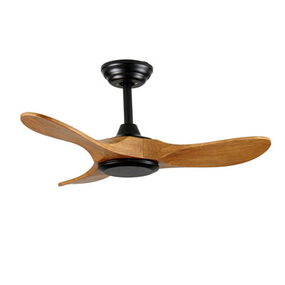 36-Inch Wood Ceiling Fan Without light