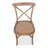Robards 19'' H Upholstered Oak Side Chair