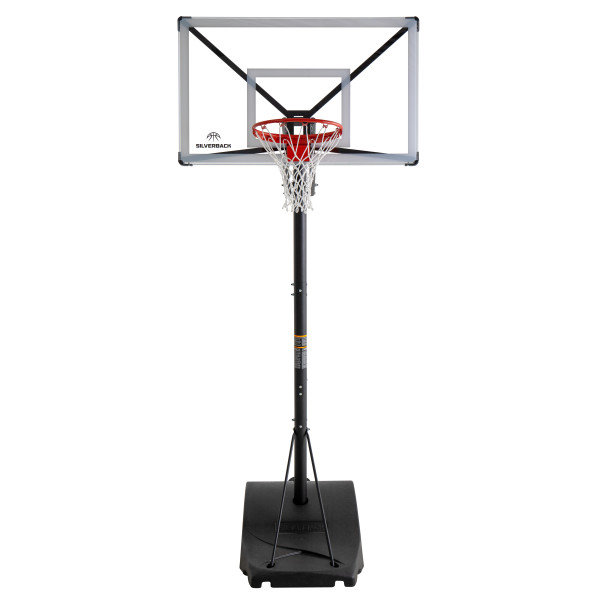 Panier de basketball d'extérieur réglable Silverback NXT
