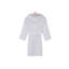 Peignoir mi-mollet en coton mélangé avec poches-901302697