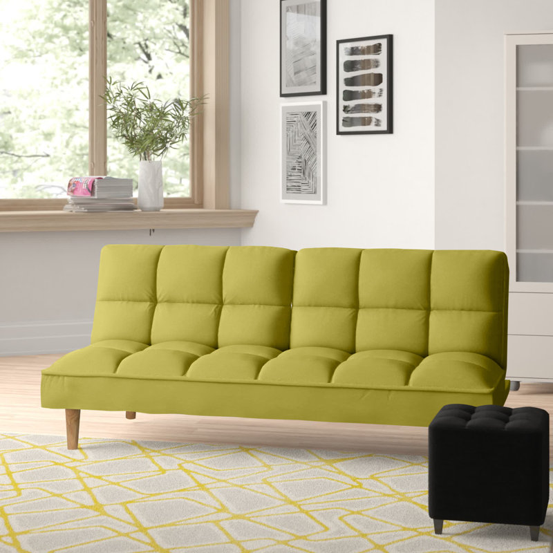 Whitted 3 Seater Sofa Bed, Green