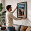 Days Since Last Accident Retro - Framed Print-126964164-126964165