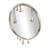 Moderna Aluminum Accent Mirror-314162502