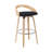 Maxime Modern Swivel Bar or Counter Stool with Upholstered Seat and Curved Wood Back-1052174409-1049930770-1052174422