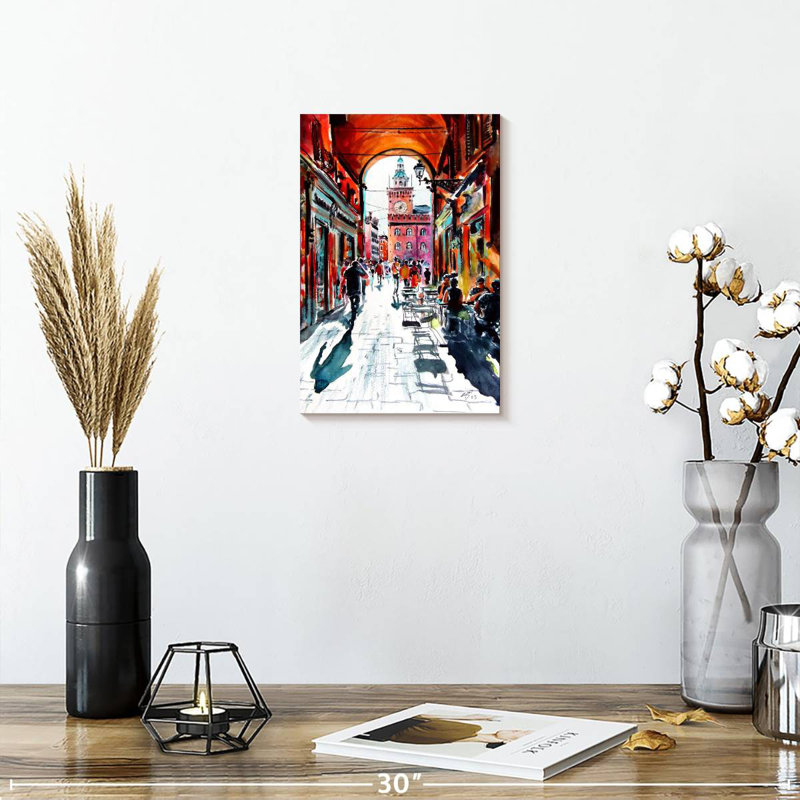 Aime Bologna, 12" H x 8" W