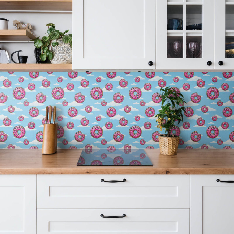 Cerwyn 50 x 100 cm PVC Tile in Blue