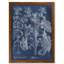 «Besler Leaves in Indigo I» par Paul Cezanne - reproduction d'art encadrée-623704549-623704545