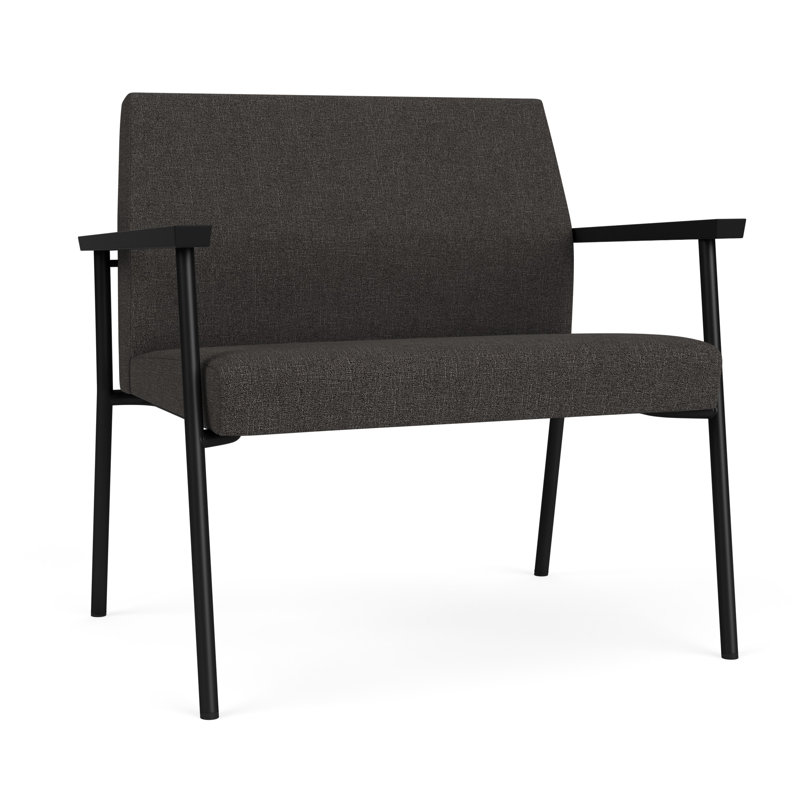 Lesro Chaise de bureau Mystic, Noir, Bleu fumé Archetype