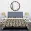 Ensemble de housse de couette Circular Geometric Retro Abstract I - Glam Abstract - Microfibre polyester-40702739