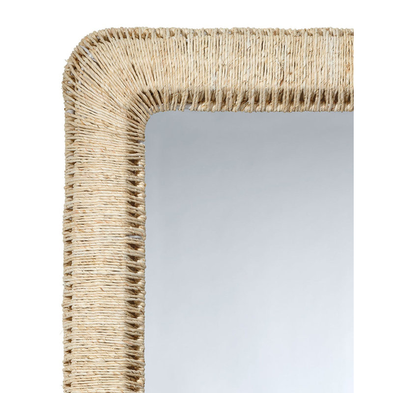 Hollis Rectangle Rope Floor Mirror