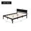 Platform Bed Frame With Headboard, Wood Slat Support, No Box Spring Needed, Queen,Espresso