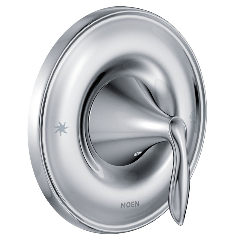 Eva Posi Temp Faucet Trim with Lever Handle, Chrome