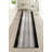 Geometric Square Black Gray Slip Resistant Medium Pile Rug-1931973516