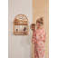 Rainbow 2 Piece Solid Wood Accent Shelf