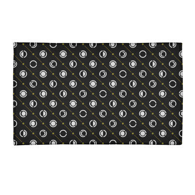 Chenille Geometric Indoor Rug