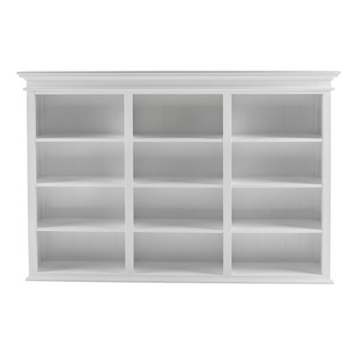 Halifax Menomonie Top Part - Hutch Unit With 6 Glass Doors 51.18" H x 78.74" W