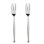 Jester 2 Piece Stainless Steel Wood Stainless Steel Serving Fork