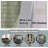 Green Block Print Thick Linen Grommet Curtain Handmade Blackout Drapes for Stylish & Functional Home Interiors-130742324