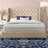 Kaster Upholstered Wingback Bed-577301906-577301904