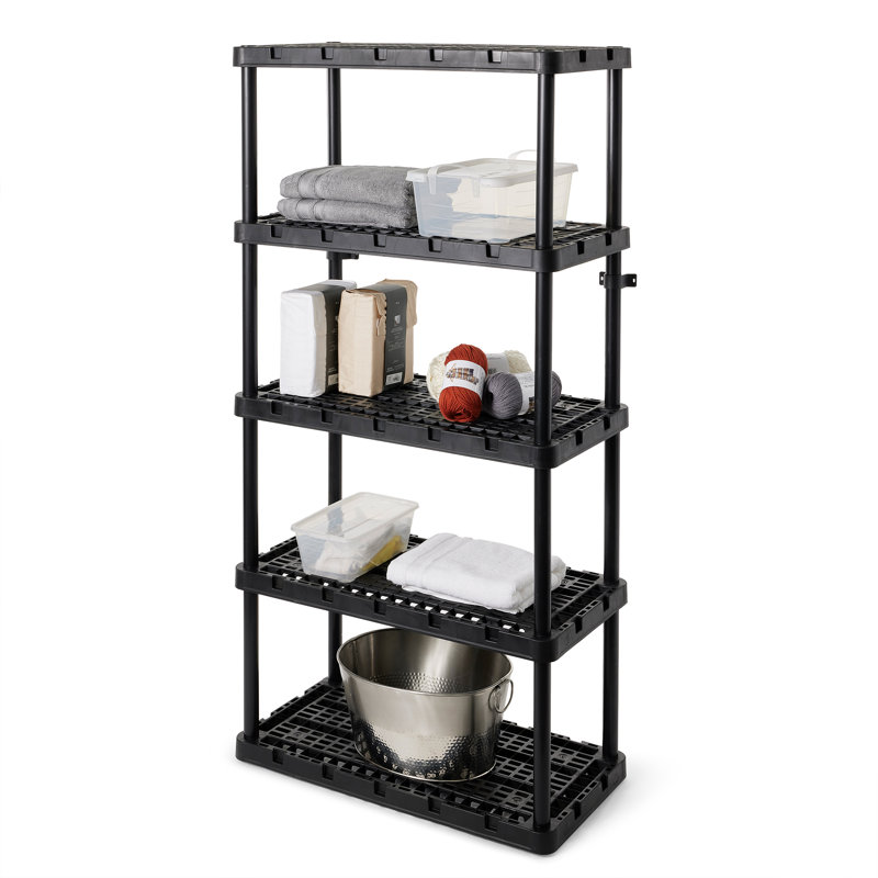 36 " W Plastic Shelving Unit
