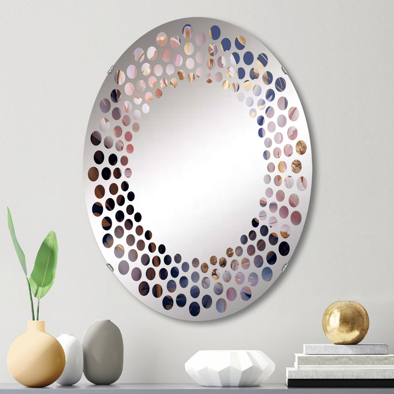 Hasnath Oval Mirror, 20" W x 30" H