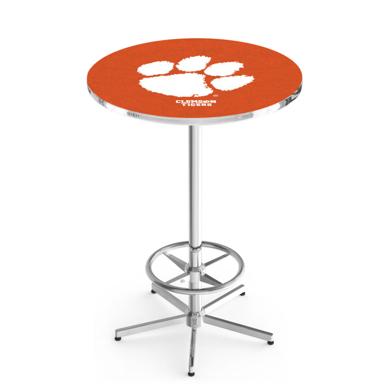 NCAA Round Dining Table, Clemson