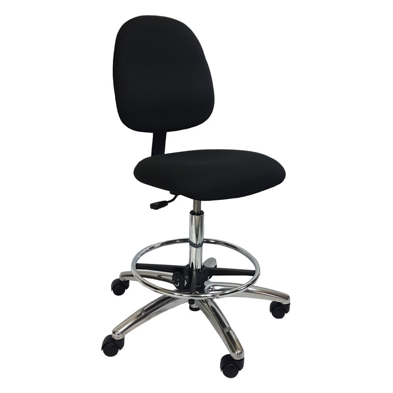Drafting Chair, Black