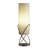 Internal Table Lamp - Chrome, White Linen Shade, Dimmer Switch