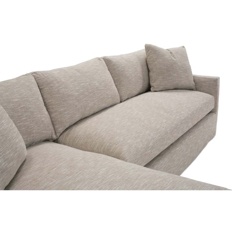 Bradford 2-Piece Slip Sectional, Left Hand Facing