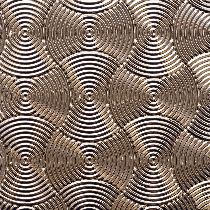 Metallic Geo 5.9" x 5.9" Ceramic Textured Wall Tile