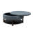 Alexandra Luxe Circular Storage Ottoman