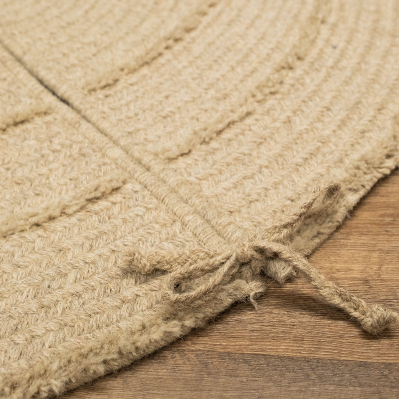 Jupe d'arbre de Noël Cozy, H 0,5 po x l 50 po x P 50 po, Beige