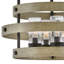 Riverwood 28" Four-Light Wood-Tone Outdoor Chandelier