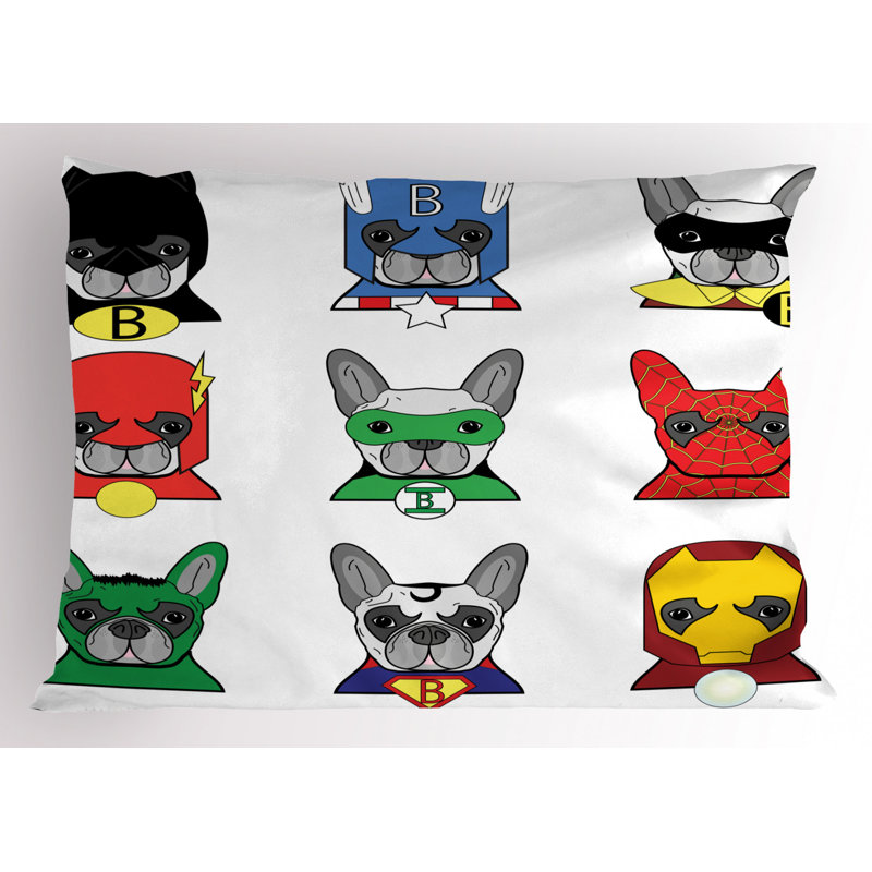 Superhero Polyester Sham Set, Twin