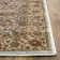 Petronella Viscose Oriental Rug in Light Blue/Ivory