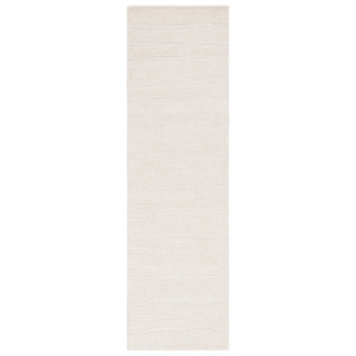 Elona Ivory Hand-Tufted Geometric Wool Rug