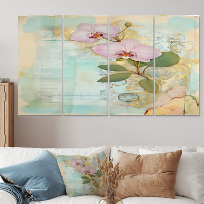 Kittrell - Orchid Wall Art 4 Piece