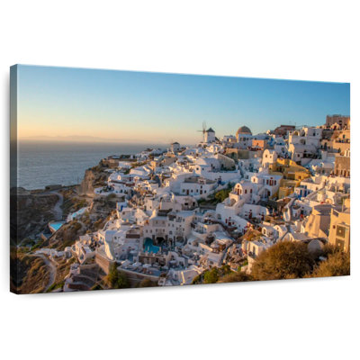 Coucher de soleil à Santorin