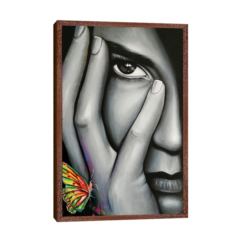 Sepia 1 Piece Painting on Canvas, 101.6 cm H x 66.04 cm W, Classic Wood Framed