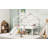 White Watsons Low Loft House Bed With Slide, Ladder, Safety Guardrails & House Roof Frame-169899417