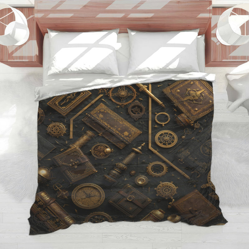 Édredon Steampunk Accessoires Collection, Lit simple