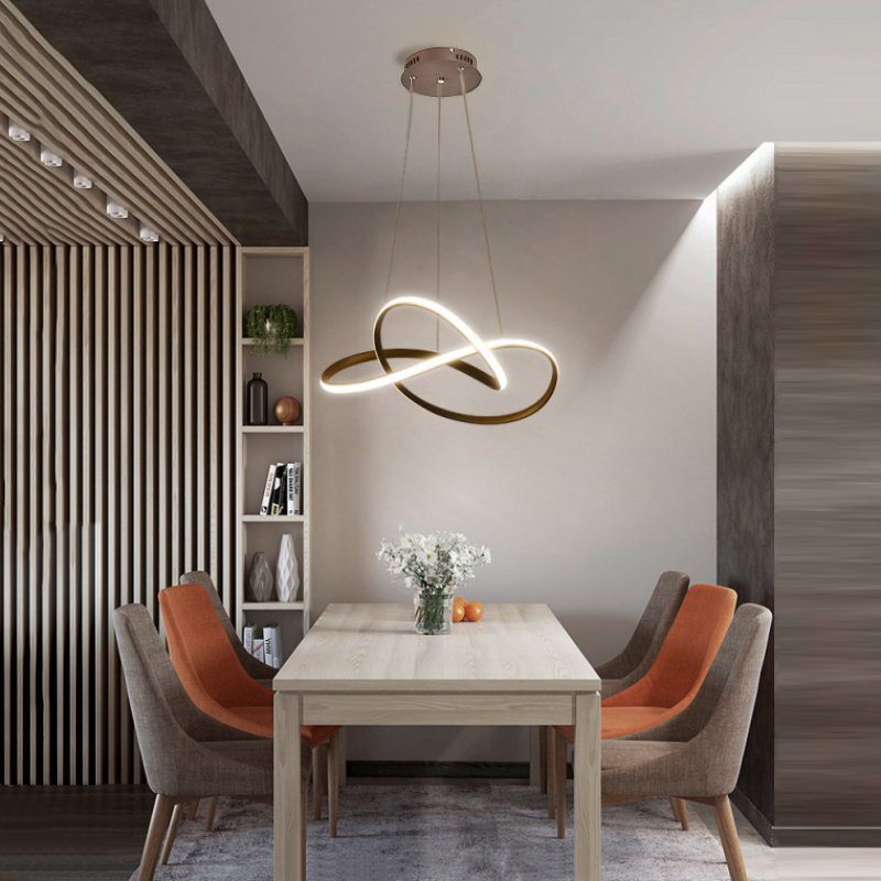 1 - Light Natural LED Chandelier Pendant, 120cm H X 50cm W X 50cm D